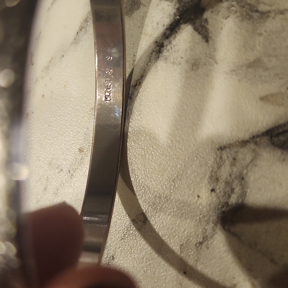 Monet Bangle Silver - image 3